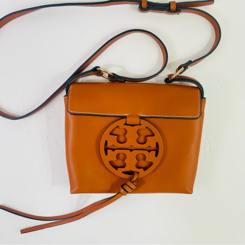 Tory Burch Leather Miller Crossbody Bag - Picture 7 of 16